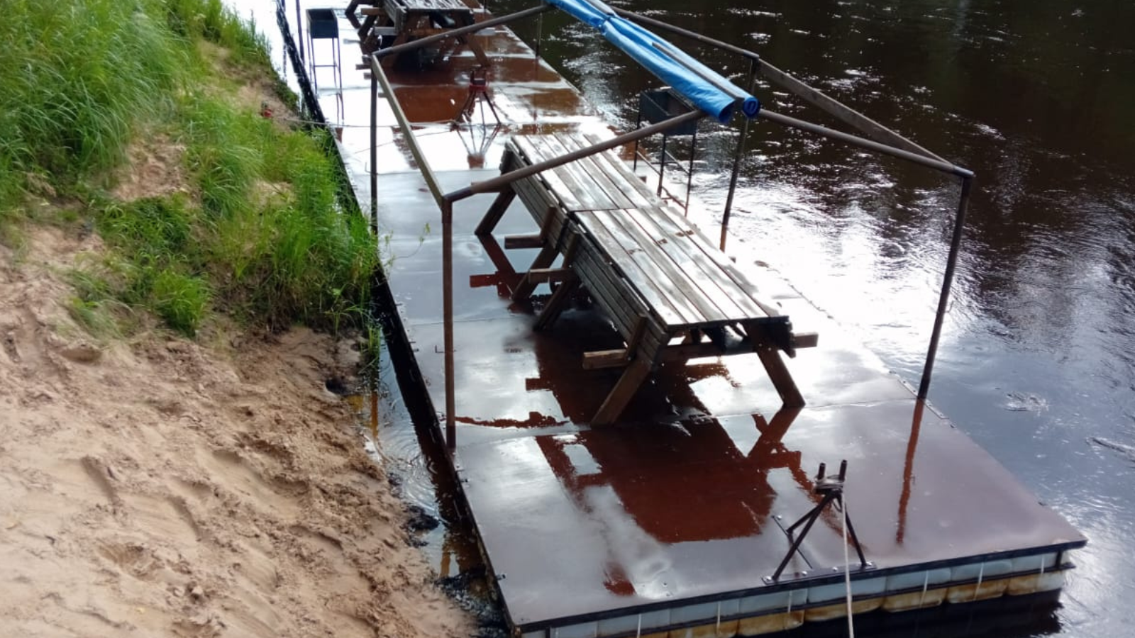 Dažāda veida, pielietojuma un izmēra plostu noma